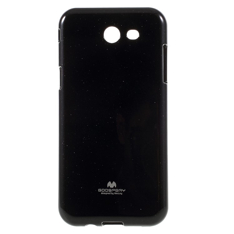 MERCURY GOOSPERY Glitter Powder Jelly TPU Case for Samsung Galaxy J3 (2017) - Black-1