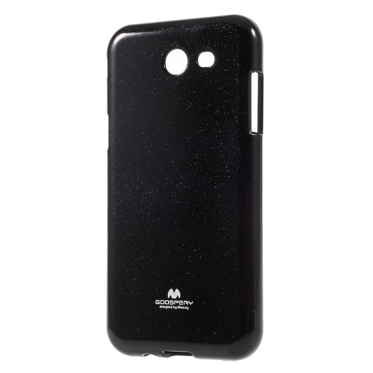 MERCURY GOOSPERY Glitter Powder Jelly TPU Case for Samsung Galaxy J3 (2017) - Black-2