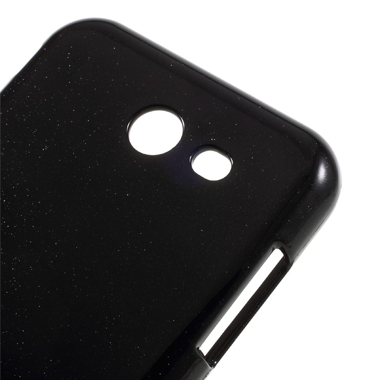 MERCURY GOOSPERY Glitter Powder Jelly TPU Case for Samsung Galaxy J3 (2017) - Black-4