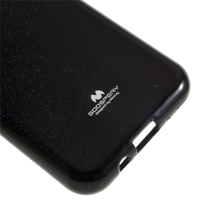 MERCURY GOOSPERY Glitter Powder Jelly TPU Case for Samsung Galaxy J3 (2017) - Black-5