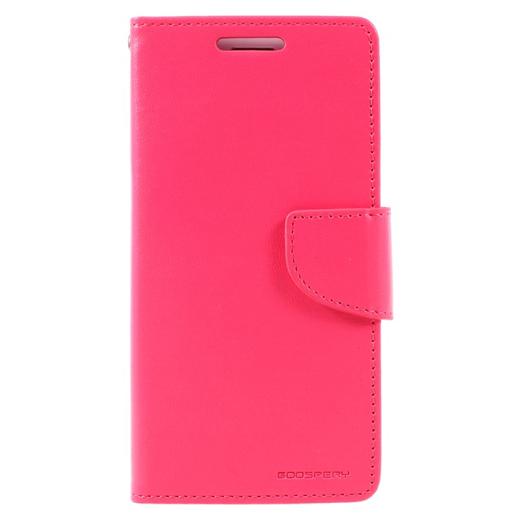 MERCURY GOOSPERY Bravo Diary Wallet Leather Phone Cover for Samsung Galaxy J5 Prime/On5 2016 - Rose-3