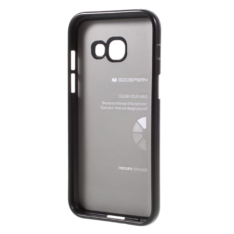 MERCURY GOOSPERY i JELLY TPU Case for Samsung Galaxy A3 (2017) - Black-3