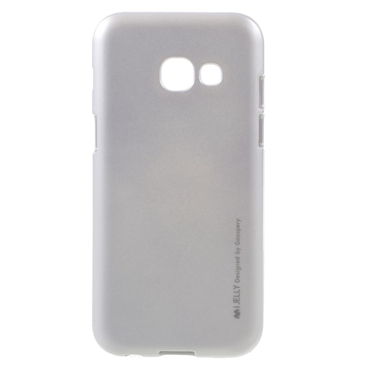 

MERCURY GOOSPERY i JELLY TPU Shell Case for Samsung Galaxy A3 (2017) - Silver