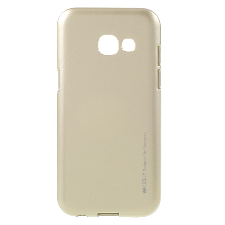 

MERCURY GOOSPERY i JELLY TPU Case Shell for Samsung Galaxy A3 (2017) - Gold