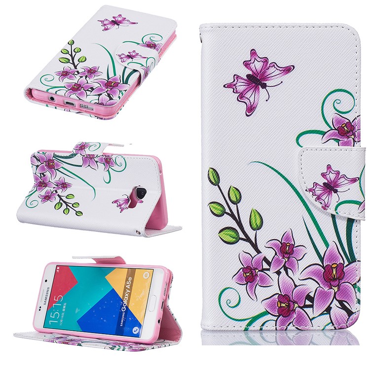 

Pattern Printing Wallet Leather Stand Case for Samsung Galaxy A5 SM-A510F (2016) - Vivid Flowers, Galaxy A5 SM-A510F (2016)