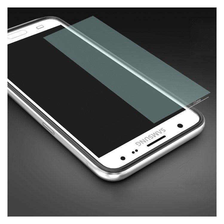 IPAKY PC Bumper + TPU Case 2-Piece for Samsung Galaxy J7 (2016) J710F J710G J7108 - Silver-3