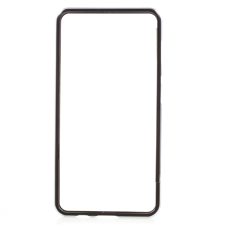 Screw Lock Plated Aluminium Alloy Bumper Case for Huawei Mate 9 Pro - Black-2