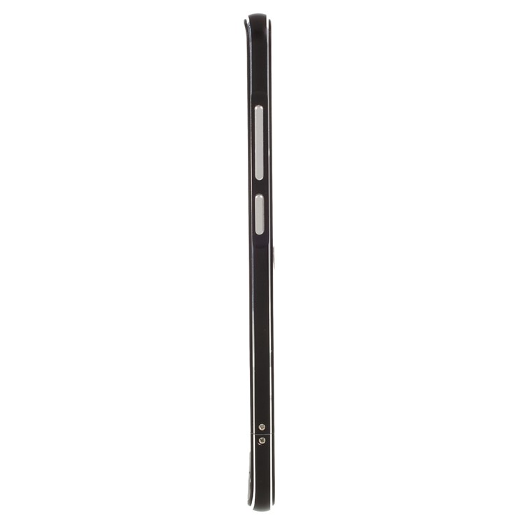 Screw Lock Plated Aluminium Alloy Bumper Case for Huawei Mate 9 Pro - Black-3