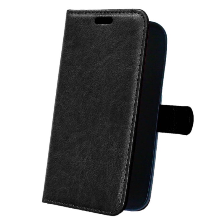 Crazy Horse 3 Card Slots Leather Phone Case for Samsung Galaxy J5 SM-J500F - Black-8