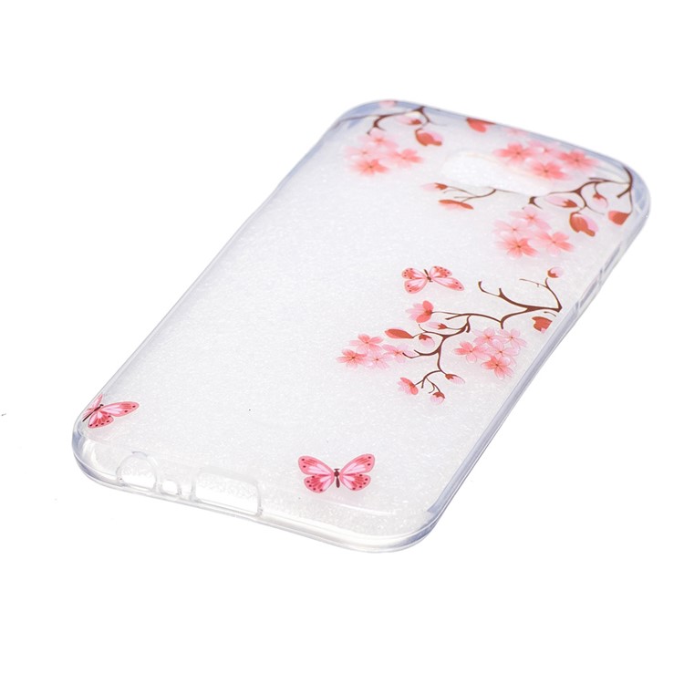IMD Pattern Printing TPU Mobile Phone Case for Samsung Galaxy A3 (2017) - Blooming Flowers-2