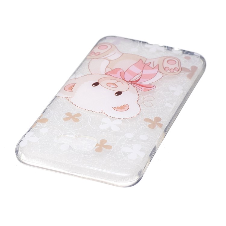 Pattern Printing IMD TPU Case for Samsung Galaxy J5 Prime/On5 2016 - Adorable Bear-3