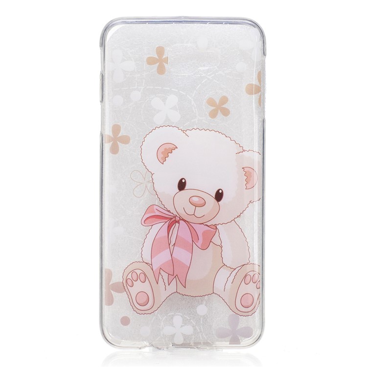 Pattern Printing IMD TPU Case for Samsung Galaxy J7 Prime/On7 2016 - Adorable Bear-1