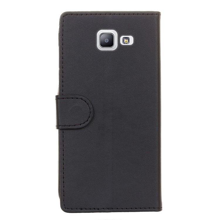 Wallet Leather Mobile Cover Accessory for Samsung Galaxy J3 Prime - Black-3