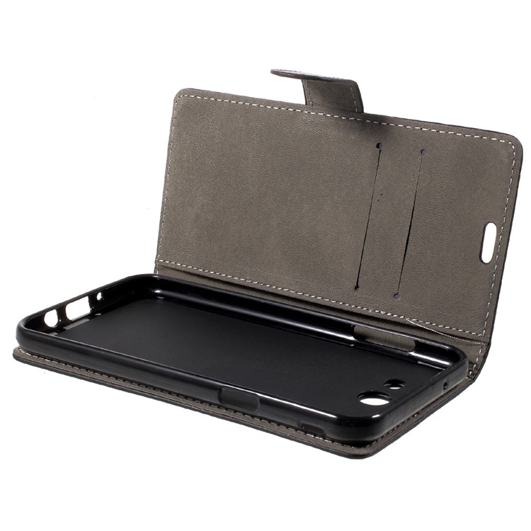 Phone Accessory Leather Wallet Stand Case for Samsung Galaxy J7 (2017) - Black-10