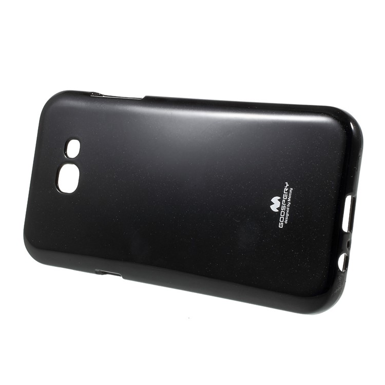 MERCURY GOOSPERY Glitter Powder Jelly TPU Case for Samsung Galaxy A5 (2017) - Black-2