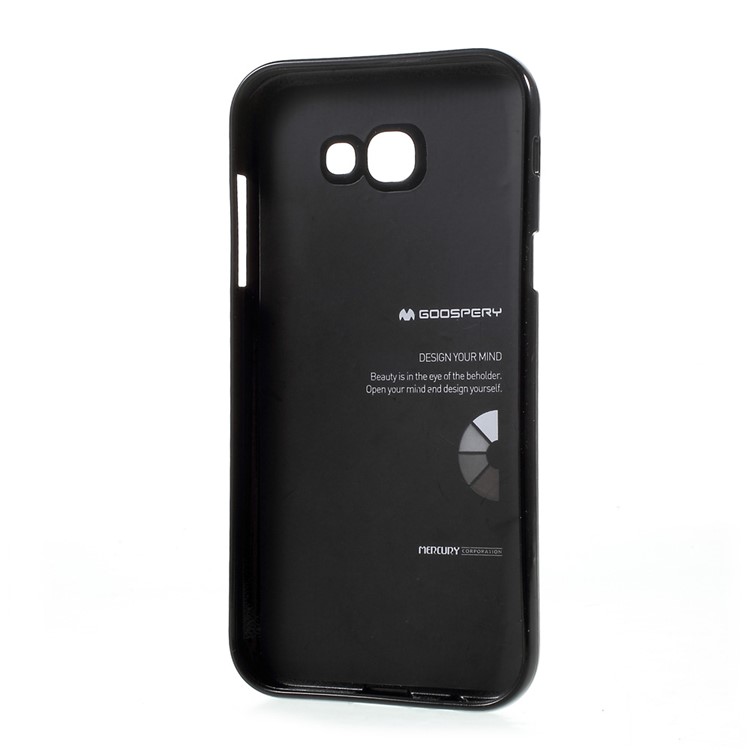 MERCURY GOOSPERY Glitter Powder Jelly TPU Case for Samsung Galaxy A5 (2017) - Black-4