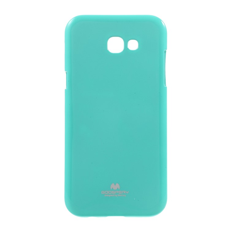 

MERCURY GOOSPERY Glitter Powder Jelly TPU Protective Cover for Samsung Galaxy A7 (2017) - Cyan