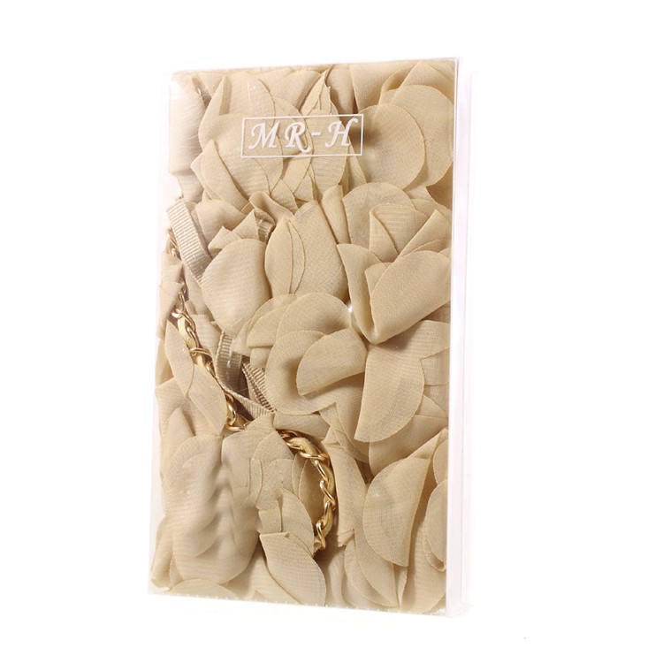 3D Roses Decor Leather Wallet Mobile Case with Gold Handy Lanyard for Samsung Galaxy S7 G930 - Beige-10