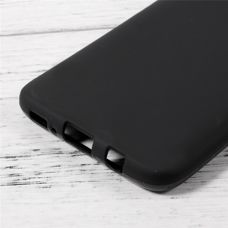 Matte Anti-fingerprint TPU Phone Case for Samsung Galaxy S8 - Black-4
