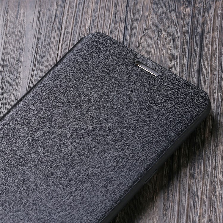 X-LEVEL Flip Leather Stand Phone Case for Samsung Galaxy C9 Pro - Black-5
