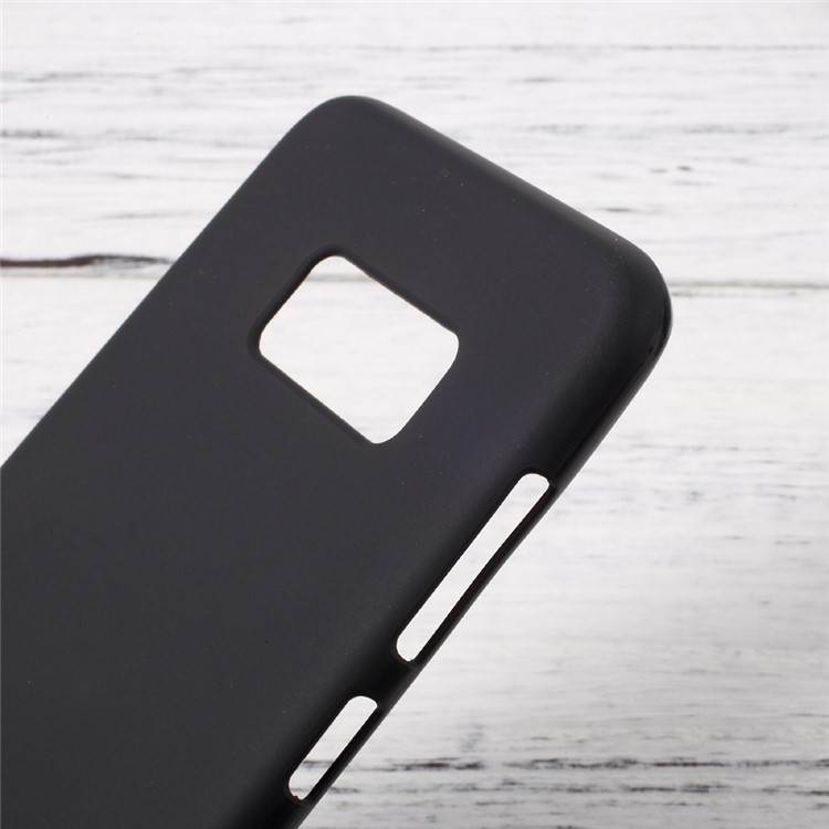 Matte TPU Cell Phone Case for Samsung Galaxy S8 edge - Black-3