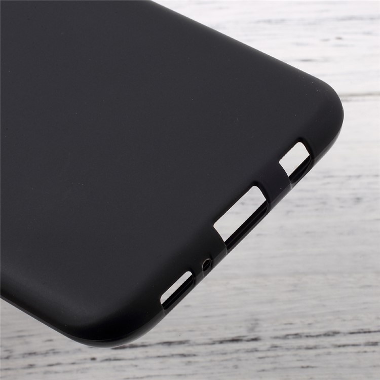 Matte TPU Cell Phone Case for Samsung Galaxy S8 edge - Black-4