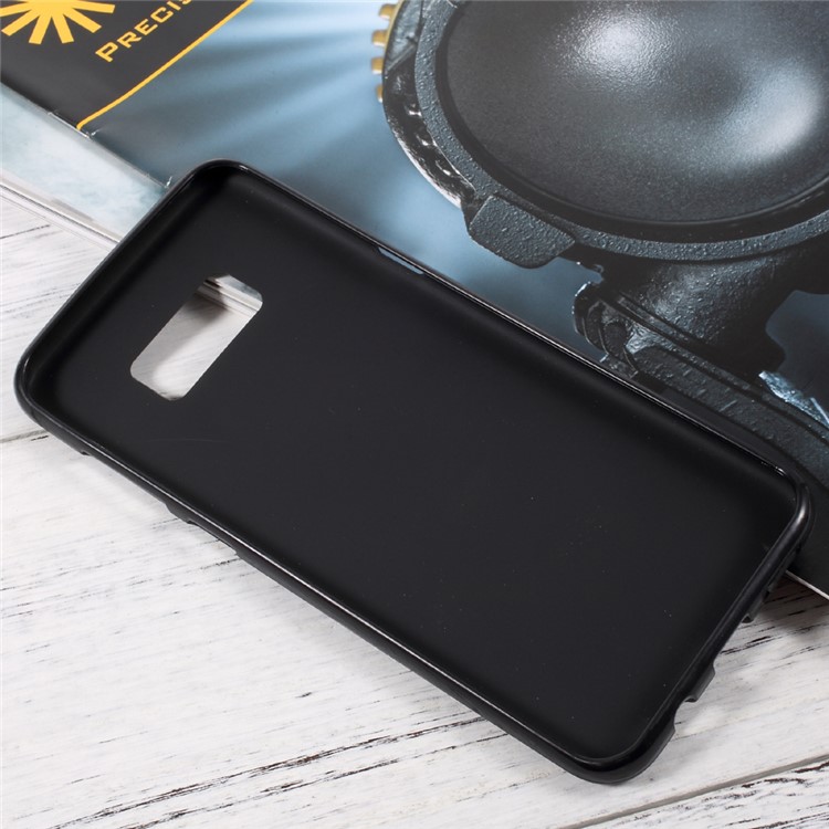 Matte TPU Cell Phone Case for Samsung Galaxy S8 edge - Black-5