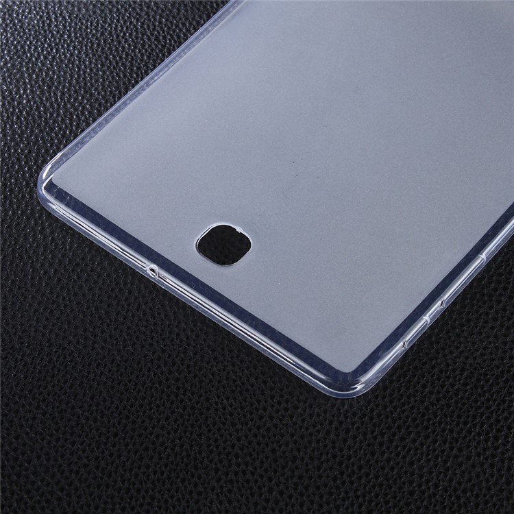 Double-sided Matte TPU Case Shell for Samsung Galaxy Tab S2 8.0 T710 T715 - Transparent-3