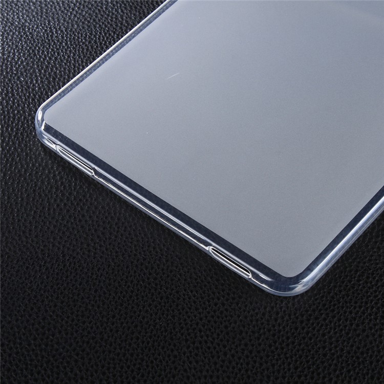 Two-side Matte TPU Case Cover for Samsung Galaxy Tab A 10.1 (2016) T580 T585 - Transparent-2