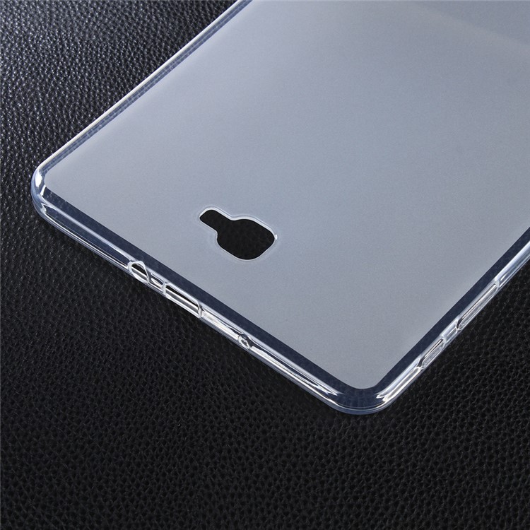 Two-side Matte TPU Case Cover for Samsung Galaxy Tab A 10.1 (2016) T580 T585 - Transparent-3