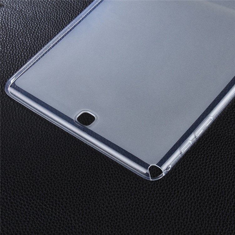 Double-sided Matte Soft TPU Case for Samsung Galaxy Tab A 9.7 T550 T555 - Transparent-3
