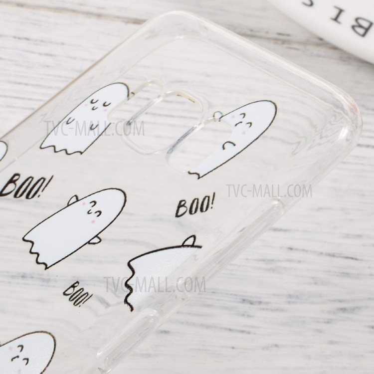 For Samsung Galaxy S8 Ultra-thin Patterned TPU Phone Case - Boo Cartoon Eggs-4