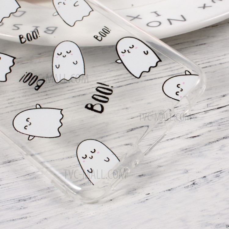 For Samsung Galaxy S8 Ultra-thin Patterned TPU Phone Case - Boo Cartoon Eggs-5