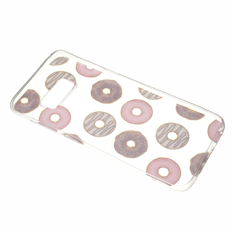 Ultra Thin Patterned TPU Gel Cover for Samsung Galaxy S8 - Doughnuts-3