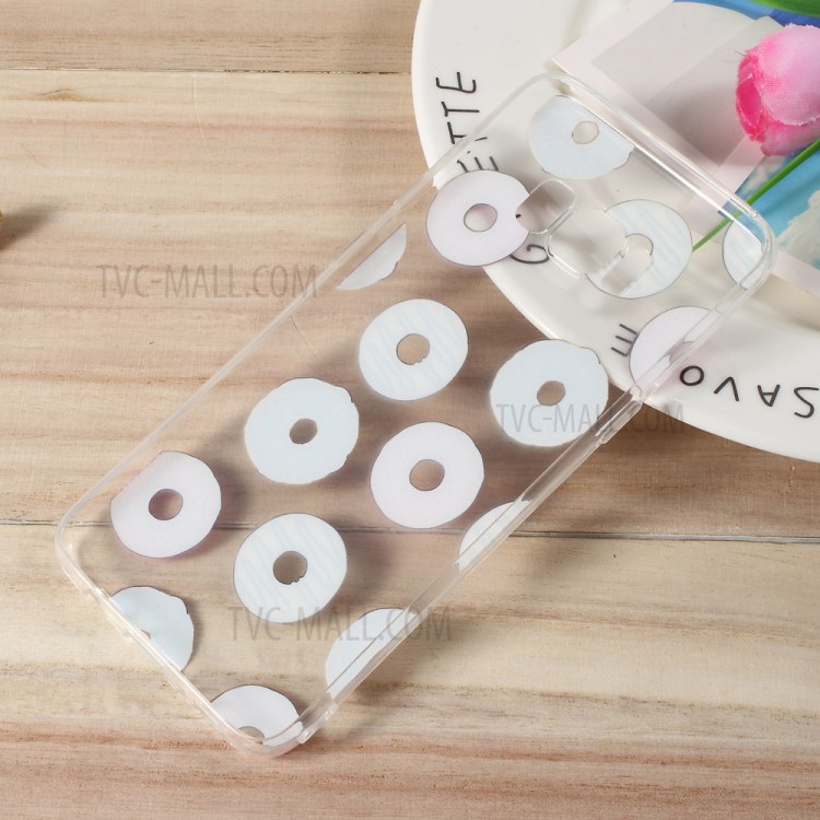 Ultra Thin Patterned TPU Gel Cover for Samsung Galaxy S8 - Doughnuts-4