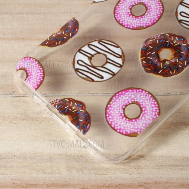 Ultra Thin Patterned TPU Gel Cover for Samsung Galaxy S8 - Doughnuts-6