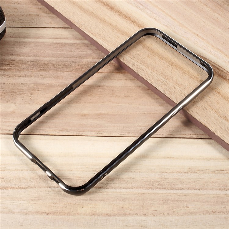 For Samsung Galaxy A7 (2017) A720 Plated Aluminium Alloy Bumper with Screw Lock - Black-3