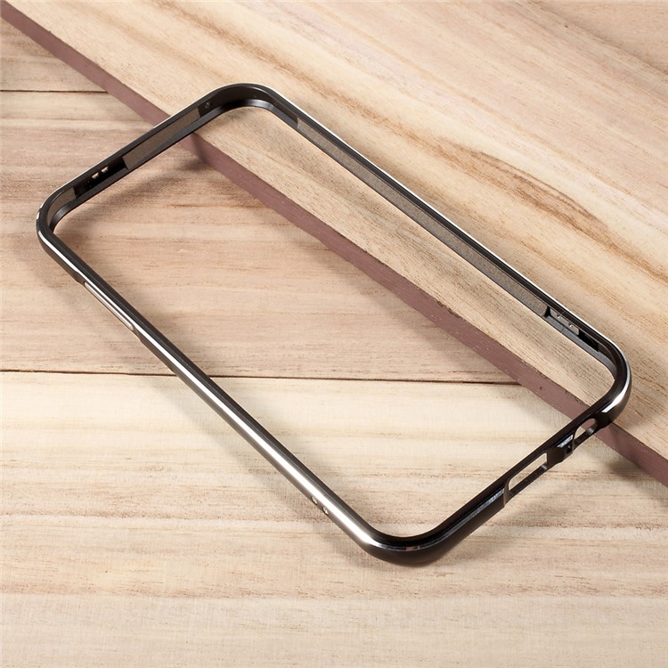 For Samsung Galaxy A7 (2017) A720 Plated Aluminium Alloy Bumper with Screw Lock - Black-4