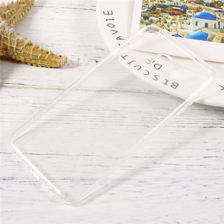Anti-watermark Transparent TPU Mobile Phone Back Case for Samsung Galaxy C5 Pro-1