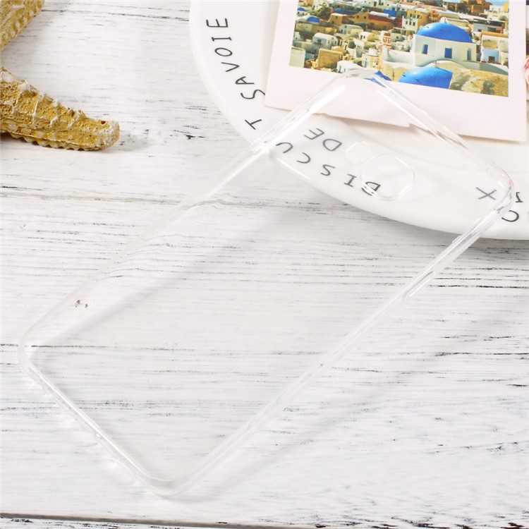 Anti-watermark Transparent TPU Mobile Phone Back Case for Samsung Galaxy C5 Pro-2
