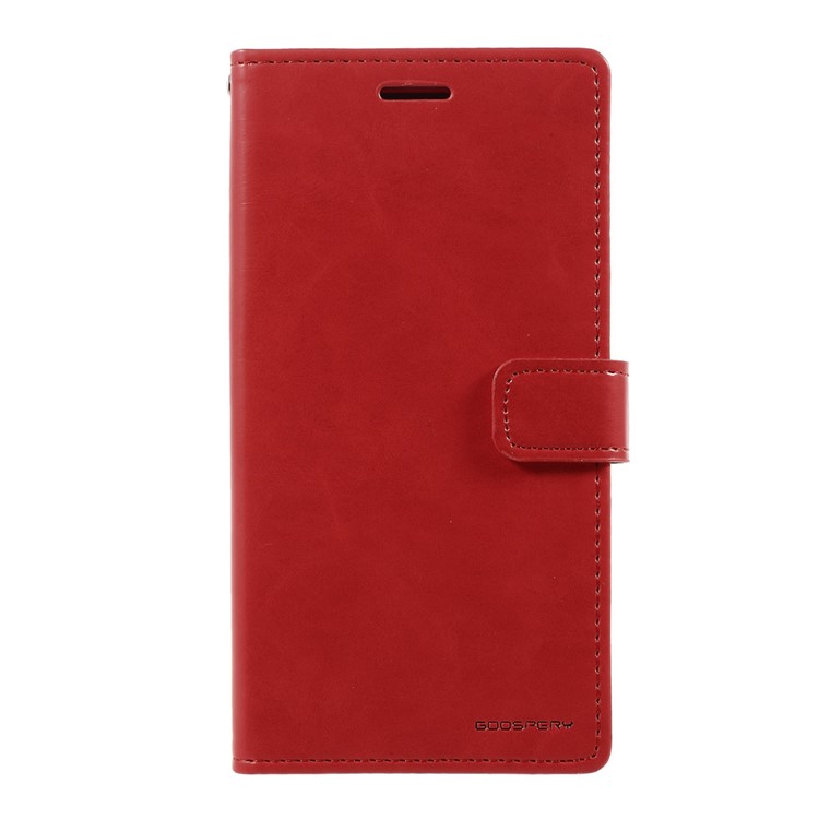 

MERCURY GOOSPERY Blue Moon Magnetic Leather Card Holder Case for Samsung Galaxy A7 (2017) - Red, Galaxy A7 (2017)
