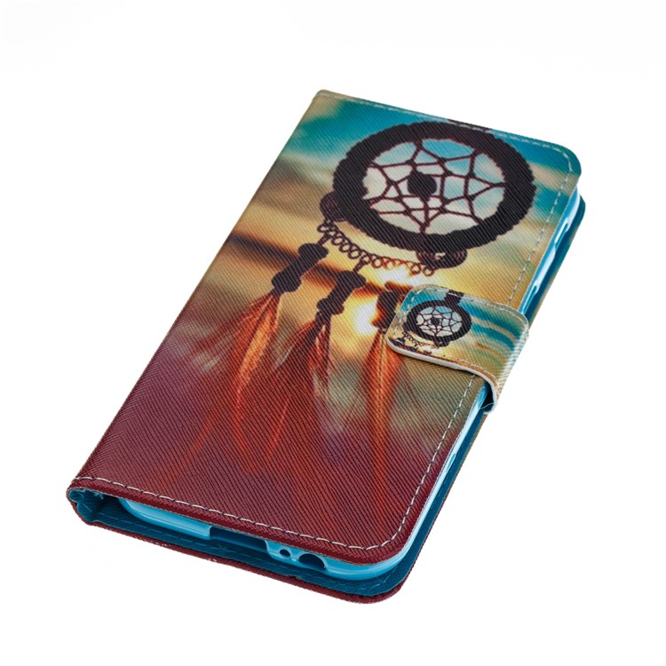 Pattern Printing Stand Leather Wallet Case for Samsung Galaxy A5 (2017) - Sunset Dream Catcher-3