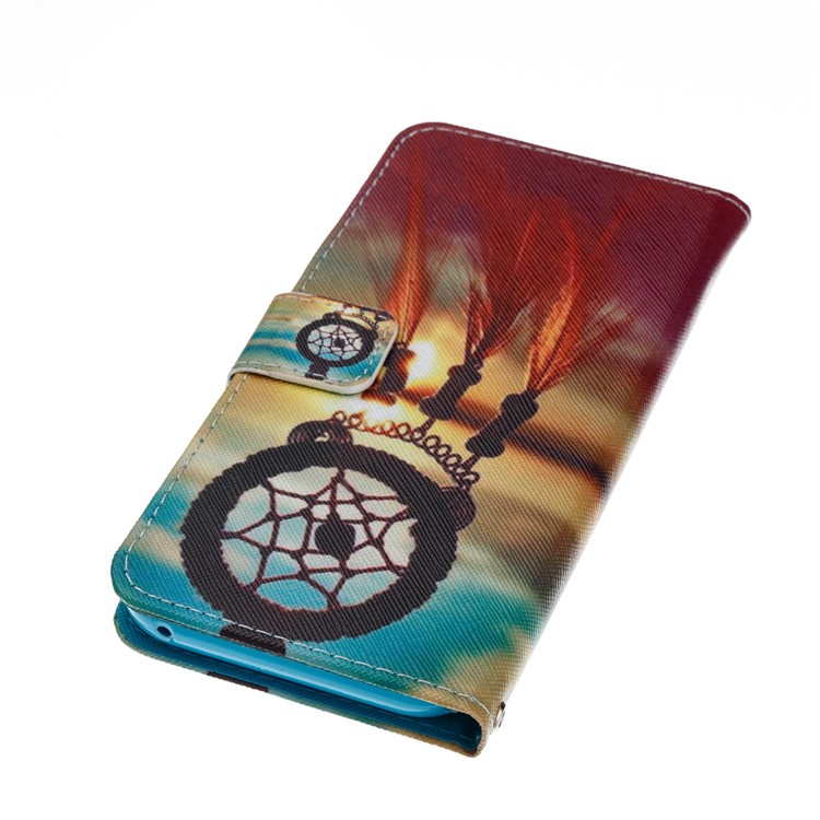 Pattern Printing Stand Leather Wallet Case for Samsung Galaxy A5 (2017) - Sunset Dream Catcher-4