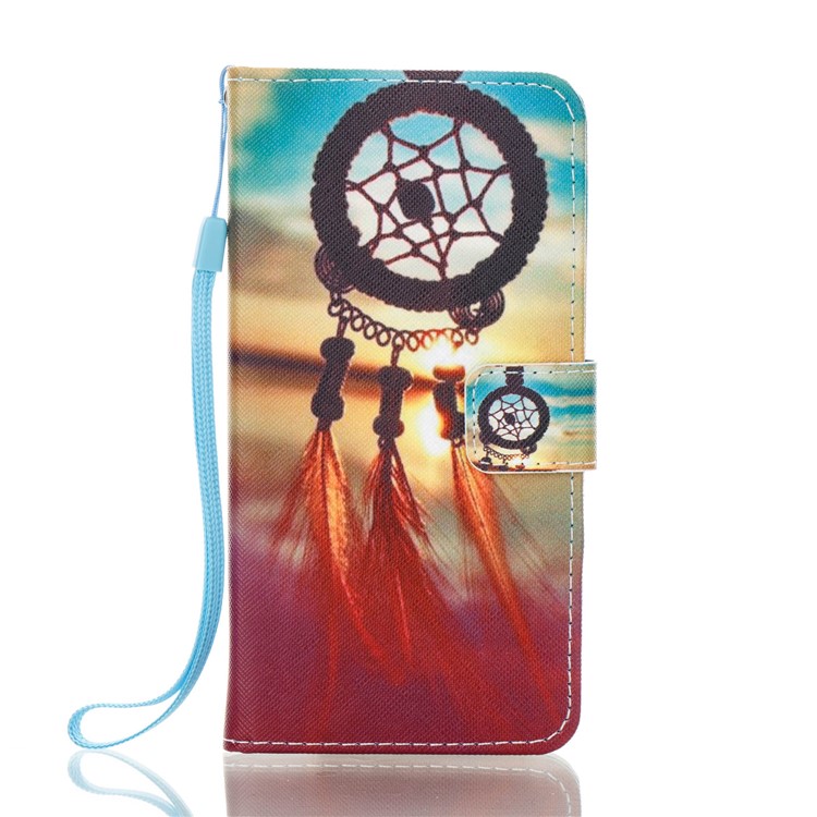 Pattern Printing Stand Leather Wallet Case for Samsung Galaxy A5 (2017) - Sunset Dream Catcher-5