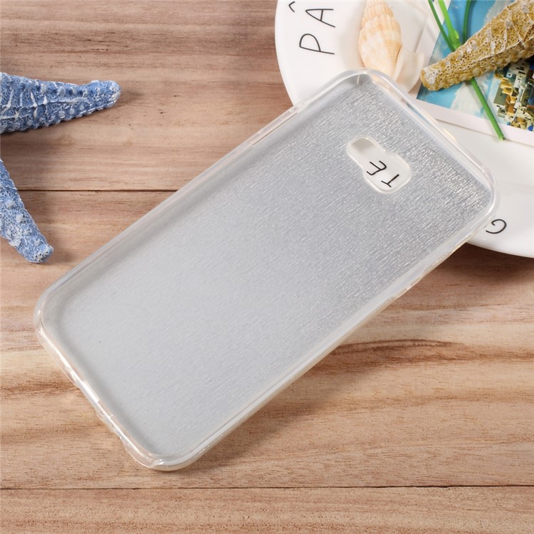 Glittery TPU + PC Hybrid Phone Case for Samsung Galaxy A5 (2017) SM-A520F - Silver-2