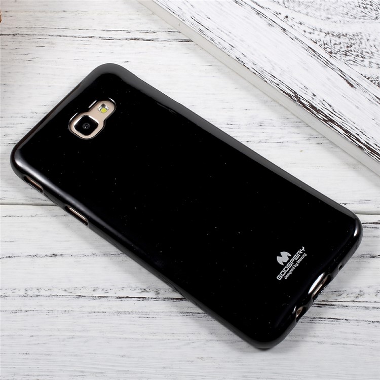 MERCURY GOOSPERY Flash Powder TPU Case for Samsung Galaxy J5 Prime/On5 2016 - Black-3