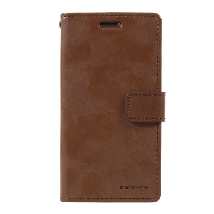 

MERCURY GOOSPERY Blue Moon Leather Cover Wallet for Samsung Galaxy J5 Prime/On5 2016 - Brown