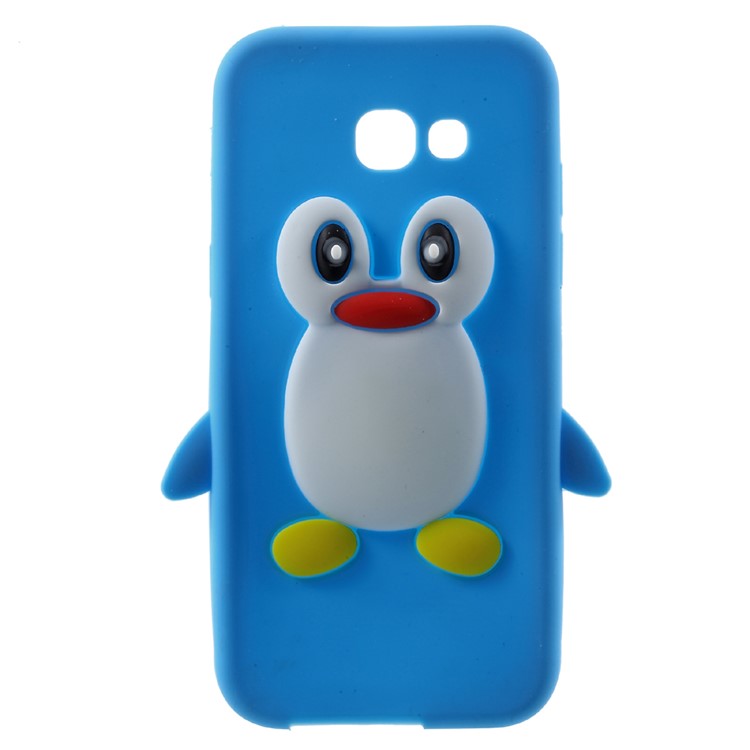 

3D Penguin Soft Silicone Mobile Casing for Samsung Galaxy A3 (2017) - Blue, Galaxy A3 (2017)