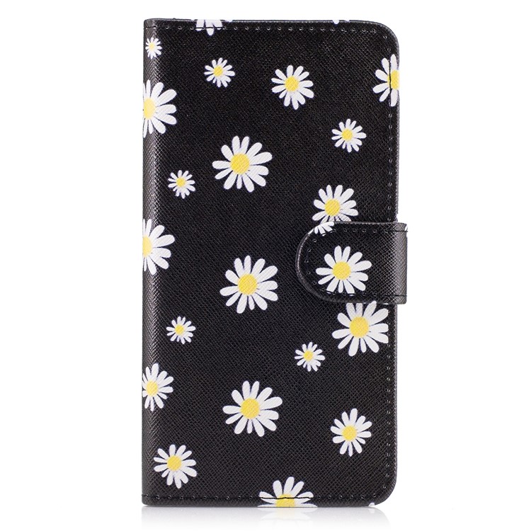 

Wallet Leather Stand Cover for Samsung Galaxy A5 (2017) SM-A520F - Daisy Flowers