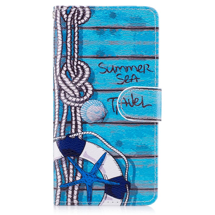 

Mobile Accessory Patterned Leather Case for Samsung Galaxy S8 - Summer Sea Travel